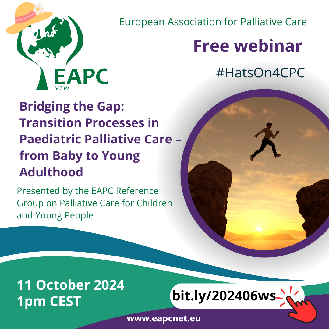 Free Webinar: Bridging the Gap: Transition Processes in Paediatric Palliative Care – from Baby to Young Adulthood